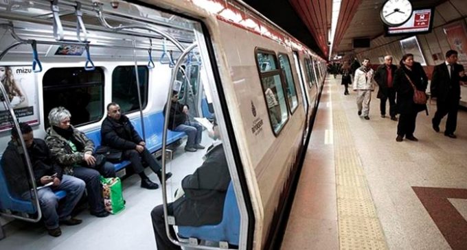 İstanbul metrosunda 2,5 milyon yolcuyla rekor kırıldı