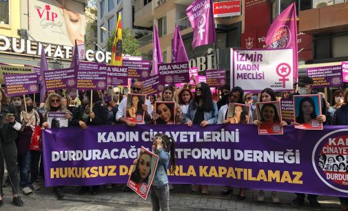 Kadın Cinayetlerini Durduracağız Platformu’na açılan kapatma davası protesto edildi