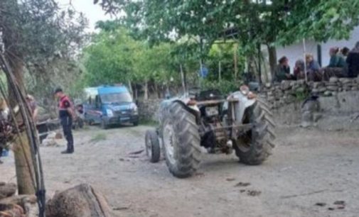 Babasının kullandığı traktörün altında kalan dört yaşındaki çocuk öldü