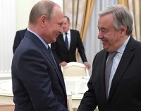 BM Genel Sekreteri Guterres, Putin ile görüşecek