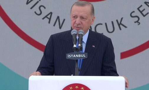 Erdoğan: Çocuklar korkunun pençesinde değil, huzurla uyumalıdır