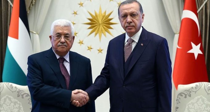 Erdoğan, Mahmud Abbas ile görüştü: “Türkiye her daim Filistin’in yanındadır”