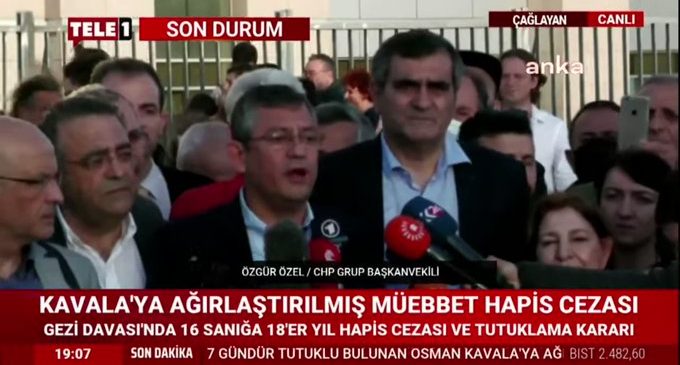 CHP’li Özgür Özel: Tarih önünde Recep Tayyip Erdoğan mahkum olacaktır, hesap verecektir