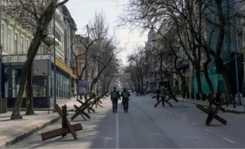 Odessa’da sokağa çıkma yasağı ilan edildi