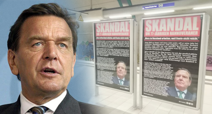 Almanya’nın eski başbakanı Gerhard Schröder’e vuran vurana: “Git Moskova’ya yerleş!”