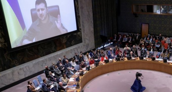 Zelenskiy BM Güvenlik Kurulu’na seslendi: İkinci Dünya Savaşı’ndan bu yana böylesi görülmedi