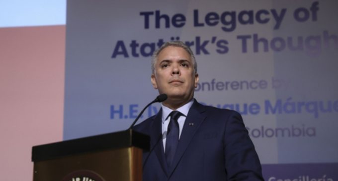 Kolombiya Cumhurbaşkanı: Son dört yıldır Atatürk’ün yolundan gidiyoruz