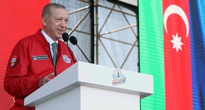 Erdoğan: Kimsenin toprağında, egemenliğinde gözümüz yok