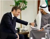Macron’dan BAE’ye taziye ziyareti: ABD heyeti de yolda