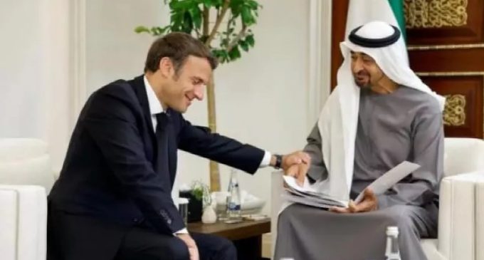 Macron’dan BAE’ye taziye ziyareti: ABD heyeti de yolda