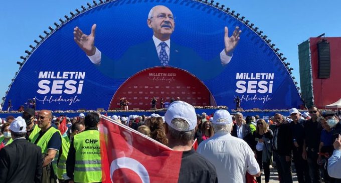Kılıçdaroğlu, “Milletin Sesi” mitinginde konuştu: Türkiye değişime hazır