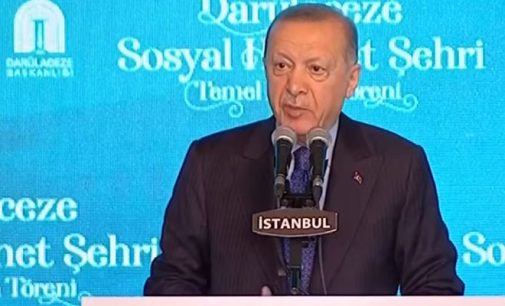 Erdoğan “proje 36 ayda biter”’ diyen müteahhitti azarladı: Sen nasıl Fatih torunusun!