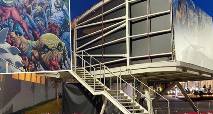 İBB, Müze Gazhane’deki çizimleri gelen tepkiler üzerine kaldırdı