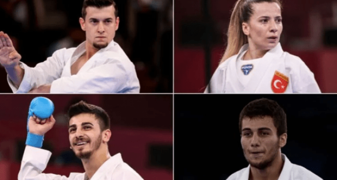 Avrupa Karate Şampiyonası’nda dört altın madalya