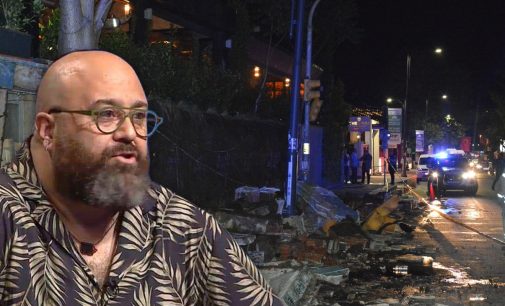 Somer Sivrioğlu’nun üç ay önce devraldığı restoranın istinat duvarı çöktü: Bir ölü, bir ağır yaralı
