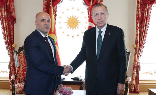 Erdoğan, Kuzey Makedonya Başbakanı Kovaçevski’yi kabul etti