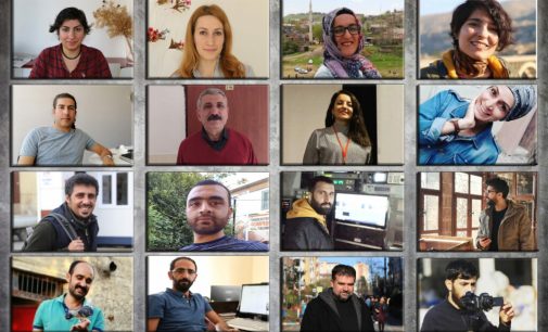 Diyarbakır’da gözaltında tutulan 20 gazeteciden 10’u tutuklama talebiyle mahkemeye sevk edildi