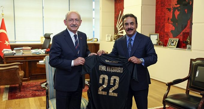 Kılıçdaroğlu, Katar büyükelçisini kabul etti