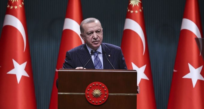Erdoğan’dan “30 Ağustos Zafer Bayramı” mesajı
