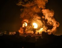İsrail savaş uçakları Gazze’de Hamas’a ait iki noktayı vurdu