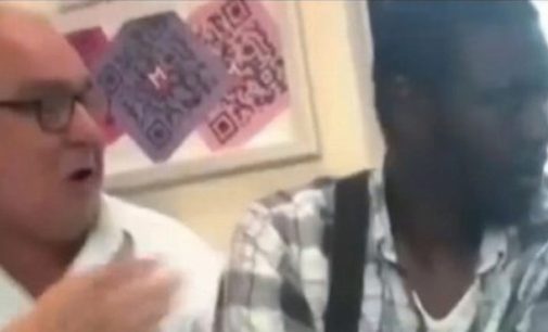 Metrodaki ırkçı saldırı sosyal medyada gündem oldu: Şüpheli gözaltına alındı