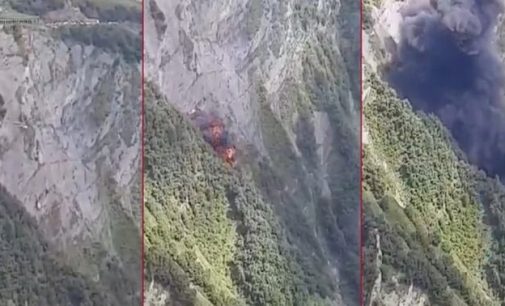 Gürcistan’da helikopter düştü: Sekiz ölü