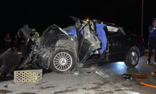 Bursa’da korkunç kaza: “U” dönüşü yapan TIR’la otomobil çarpıştı