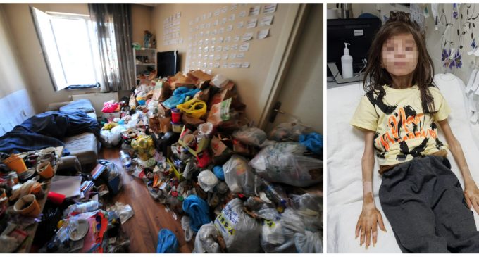 Boşaltılmak istenen çöp evdeki dehşet: Baygın bulunan çocuk, bir yıldır odada kilitliymiş!