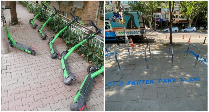 İstanbul’da scooter istilasına karşı yeni proje: Park alanları geliyor…