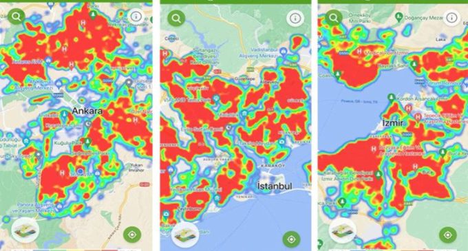 Üç büyük kentin Covid-19 risk haritaları kızardı: Kapanma dönemindeki gibi…