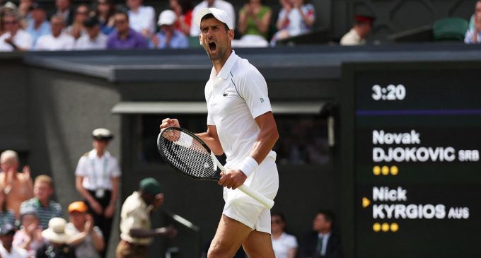 Wimbledon’da üst üste dördüncü kez şampiyon Djokovic!