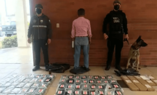 Varış noktası yine Türkiye: Ekvador’da 95 kilogram kokain ele geçirildi