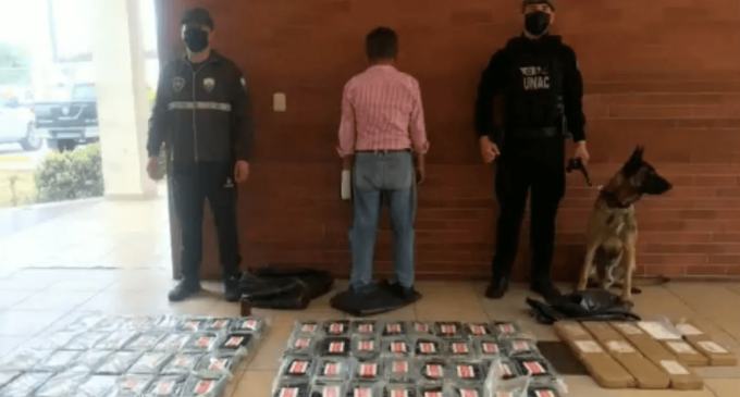 Varış noktası yine Türkiye: Ekvador’da 95 kilogram kokain ele geçirildi