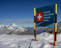 Buzullar eridi, İtalya-İsviçre sınırı kaydı