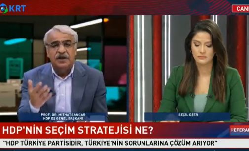 HDP’li Mithat Sancar’dan net mesaj: 10 milyon oy alıyoruz, PKK ile bir bağımız yok