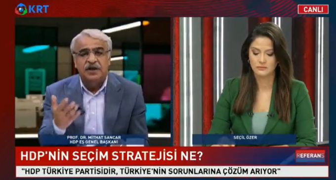 HDP’li Mithat Sancar’dan net mesaj: 10 milyon oy alıyoruz, PKK ile bir bağımız yok