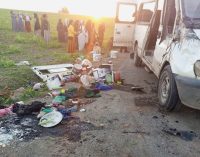 Tarım işçilerini taşıyan minibüs devrildi: İki ölü, 17 yaralı