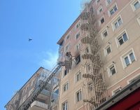 Üsküdar’da dokuz katlı bir apartmanda şiddetli patlama
