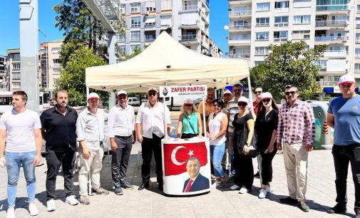 İzmir’de Zafer Partisi’nin “Suriyeliler dönsün” imza kampanyasına polis engeli: “Bunun hesabını soracağız”