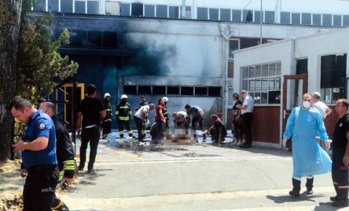 Tekirdağ’da boya fabrikasında patlama: Fabrikanın sahibi yaşamını yitirdi
