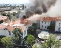 Balıklı Rum Hastanesi’nde yangın