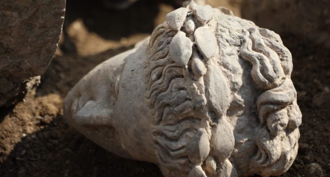 Düzce’deki antik kentte Apollo heykeli bulundu