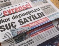 Basın İlan Kurumu, Evrensel’in resmi ilan ve reklam yayımlama hakkını iptal etti