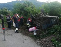 Fındık işçilerini taşıyan traktör devrildi: Bir ölü, 12 yaralı