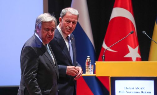 BM Genel Sekreteri Guterres İstanbul’da: Hulusi Akar ile ortak basın toplantısında hangi mesajlar verildi?