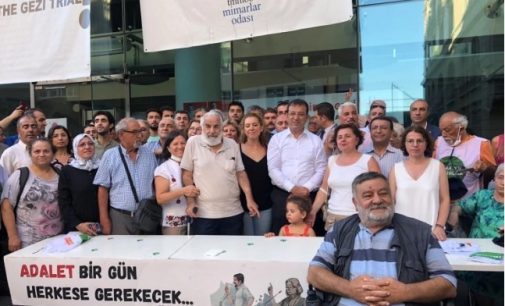 İmamoğlu 106 gün sonra Gezi davası nöbetindeydi: Tayfun çıkacak, bizimle çalışacak