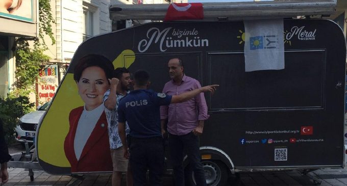 İYİ Parti karavanına saldıranlar MHP’li çıktı