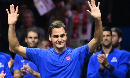 “Ekselansları” Roger Federer son kez korta çıktı