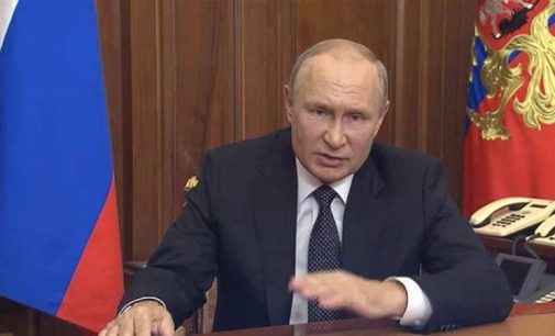 Putin, Ukrayna’daki dört bölgenin ilhakını açıkladı: “Bu bölgedekiler Rusya vatandaşı oldu”