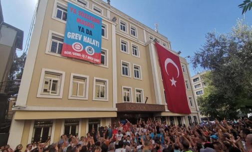 TİS’te anlaşamayan İzmir Bornova Belediyesi işçileri grev kararı aldı